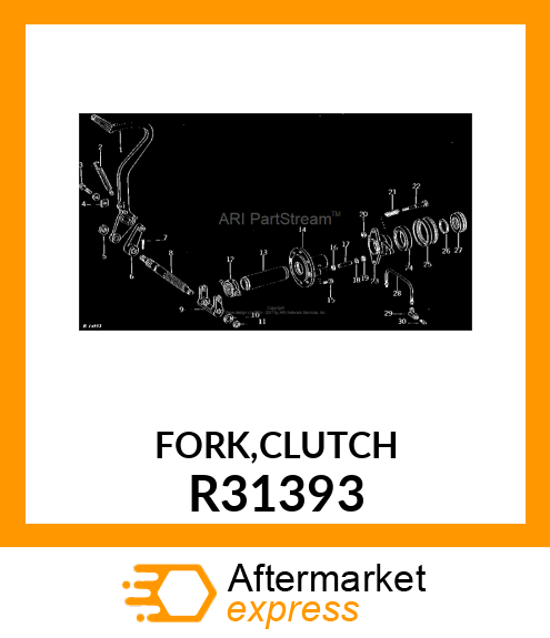 FORK,CLUTCH R31393