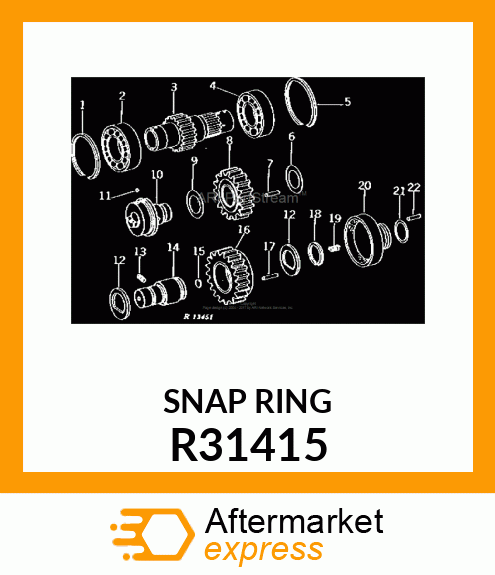 RING,RETAINING R31415