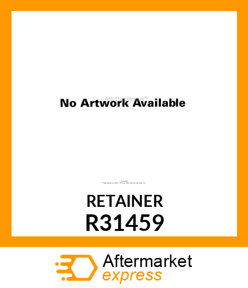 RETAINER,BRAKE OPER ROD STOP R31459