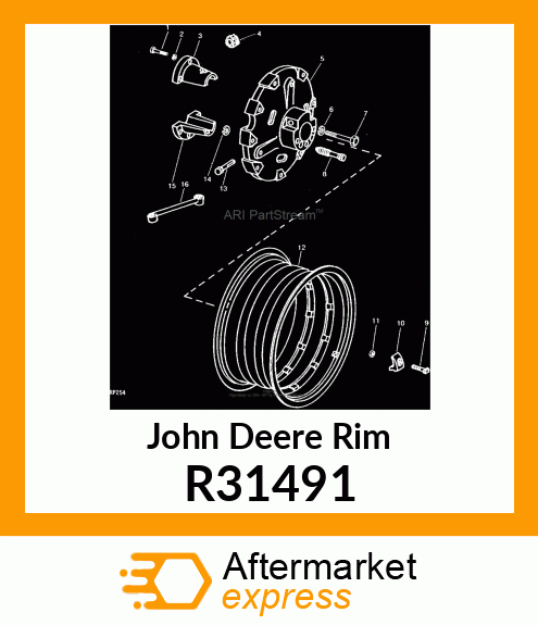 RIM, DEMOUNTABLE R31491