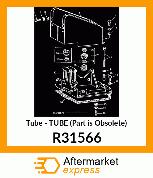 Tube - TUBE (Part is Obsolete) R31566