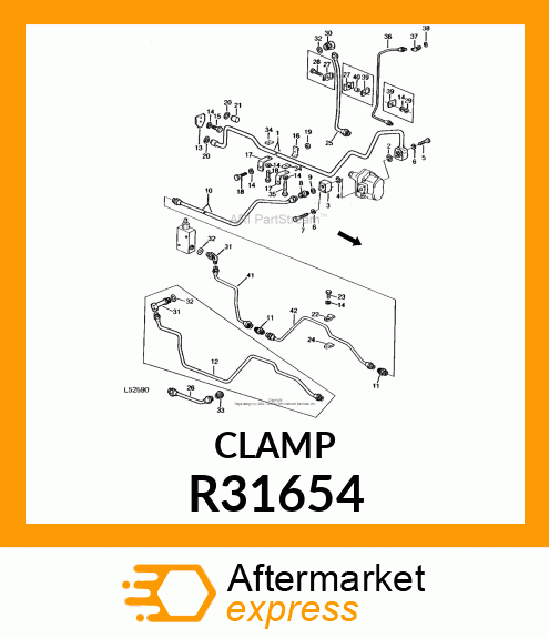 CLAMP R31654