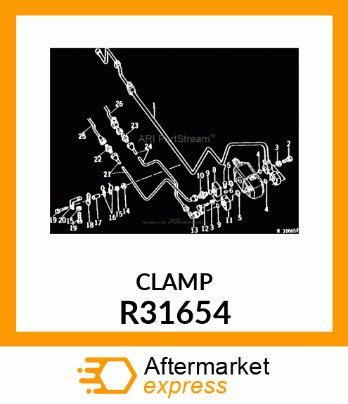 CLAMP R31654