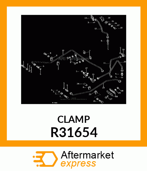 CLAMP R31654