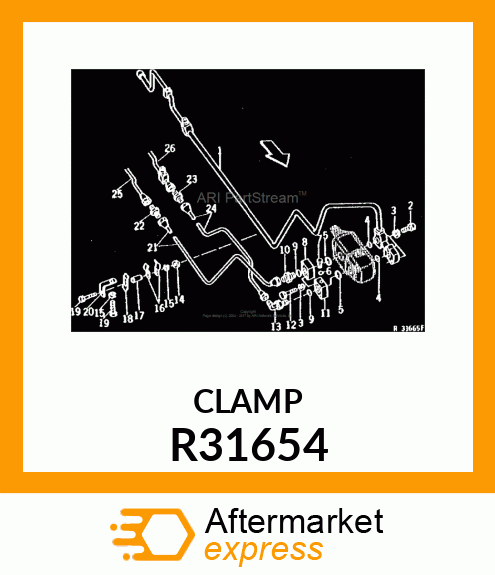 CLAMP R31654