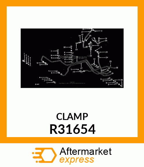 CLAMP R31654