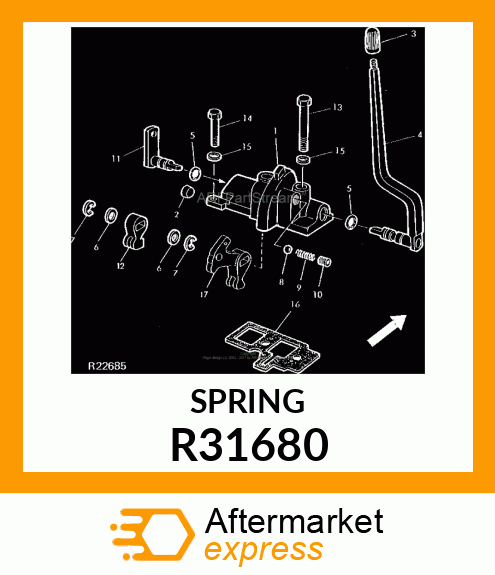 SPRING R31680