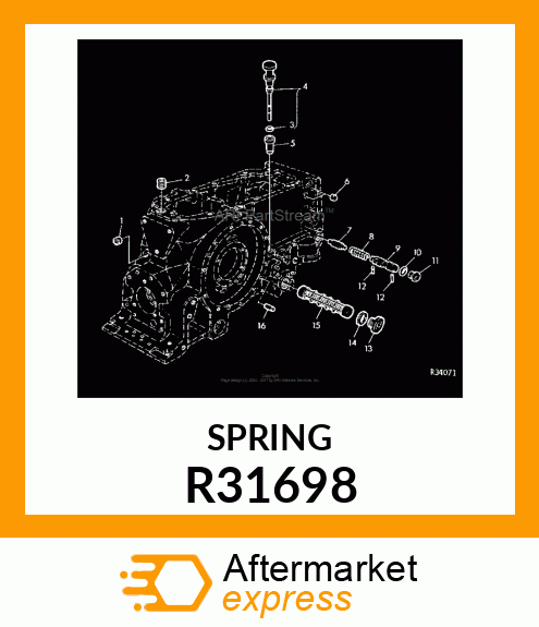 SPRING R31698