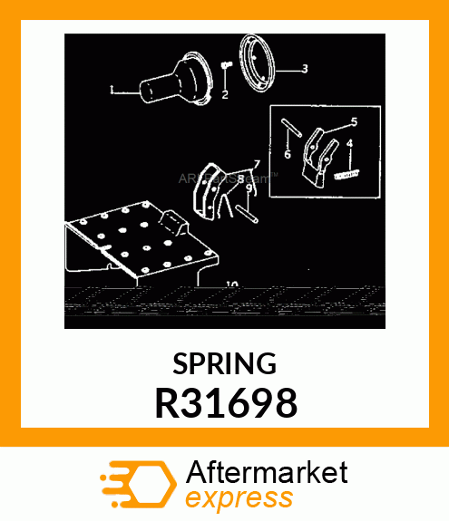 SPRING R31698