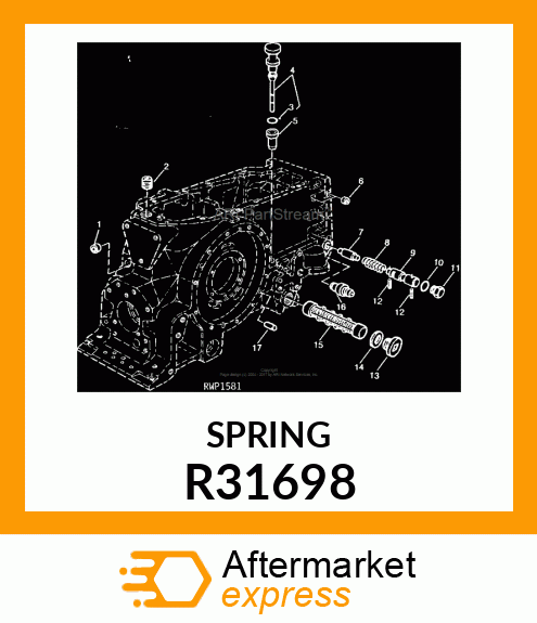 SPRING R31698