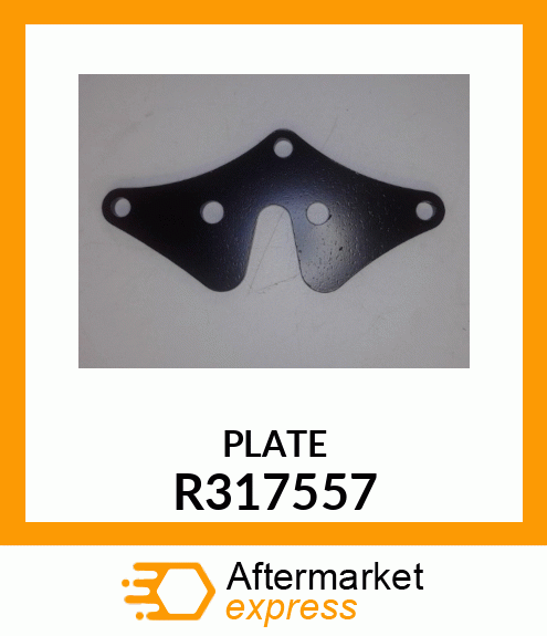 PLATE, HOOD LATCH R317557