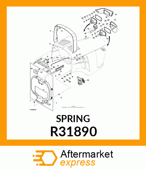 SPRING R31890