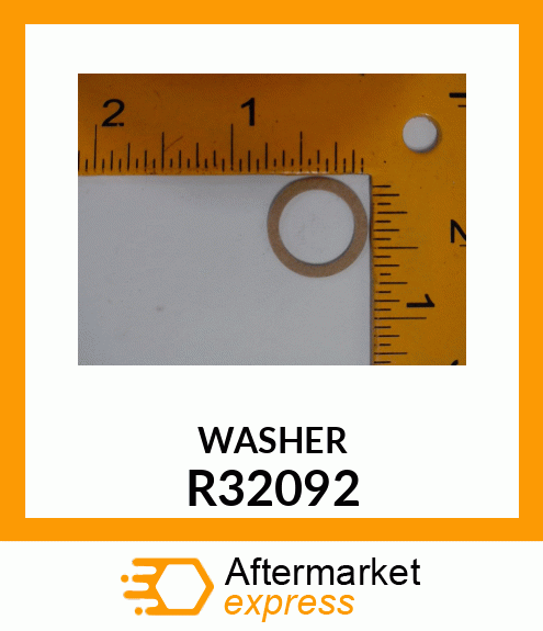 WASHER,TREATED PAPER R32092