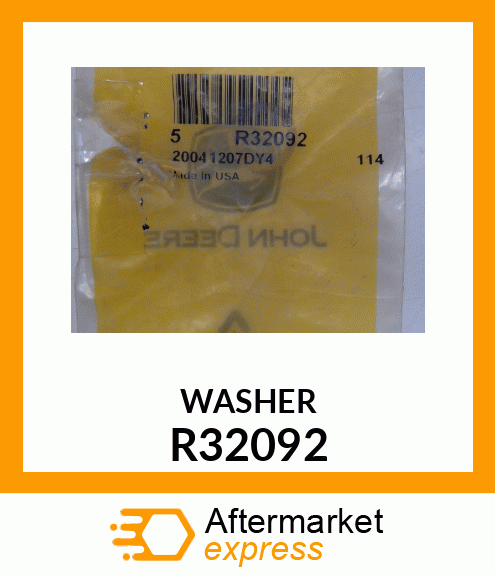 WASHER,TREATED PAPER R32092