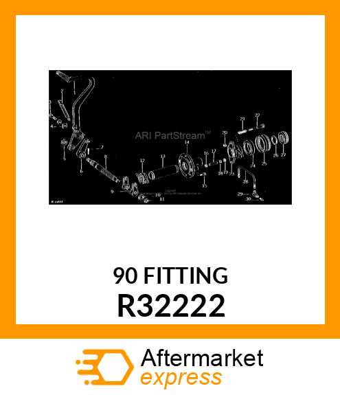 UNION, ADAPTER 90 DEGREE R32222