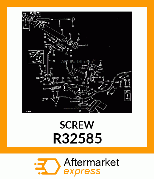 SCREW,SPECIAL SET R32585