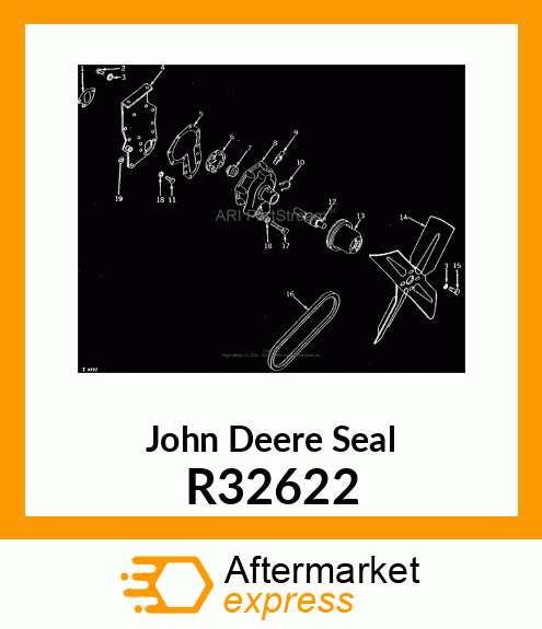 SEAL,WATER PUMP R32622