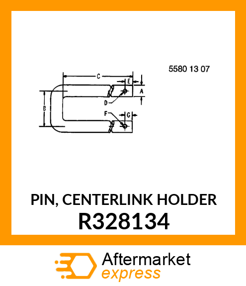 PIN, CENTERLINK HOLDER R328134