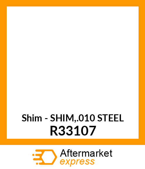Shim - SHIM,.010 STEEL R33107