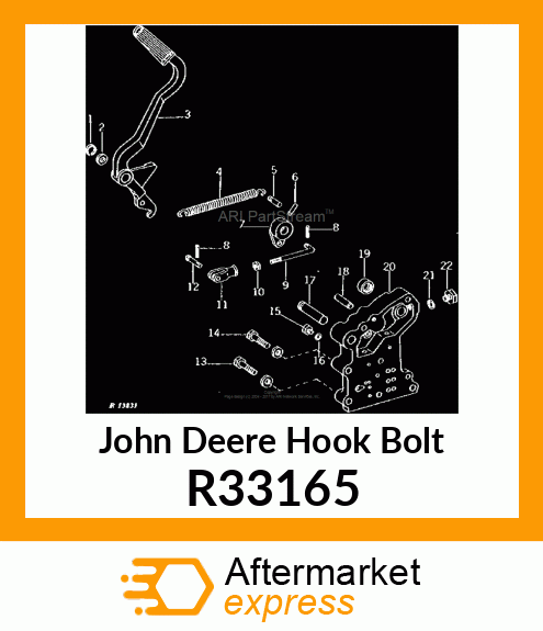 ROD,CLUTCH VALVE OPERATING R33165