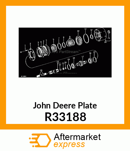 PLATE, CLUTCH BACKING R33188