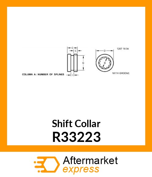 Shift Collar R33223