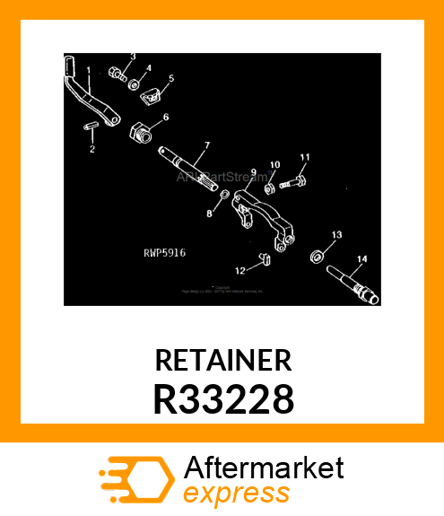 RETAINER R33228