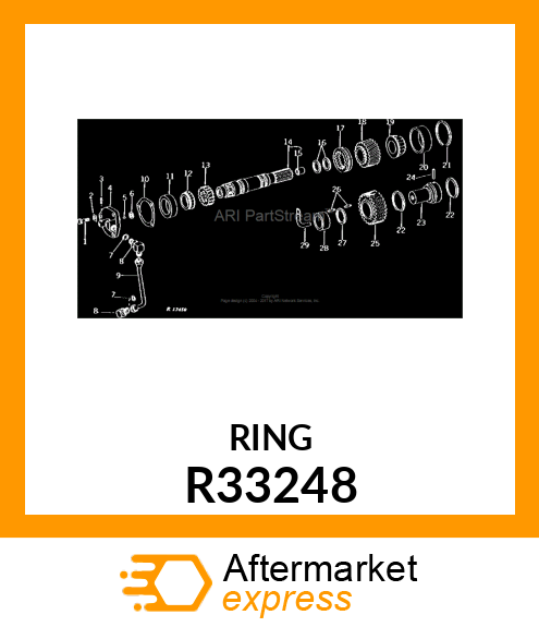RING,SEALING R33248