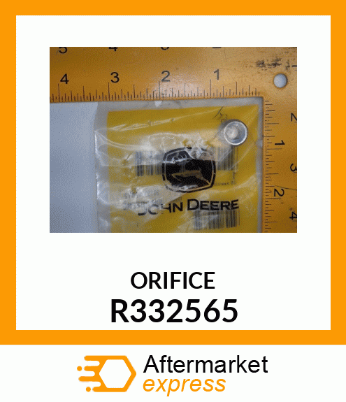 ORIFICE, HEX COUNTERSUNK R332565