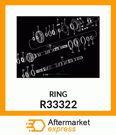 RING,SNAP R33322