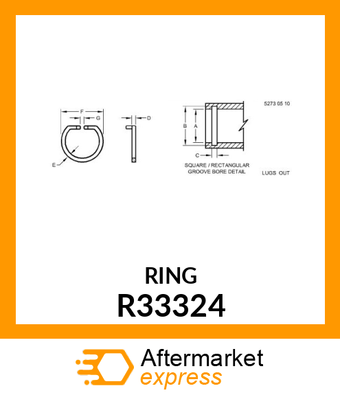 RING,SNAP R33324