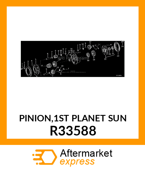 Planet Pinion R33588