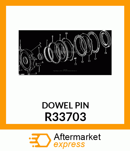 PIN,DOWEL R33703