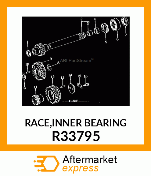 RACE,INNER BEARING R33795