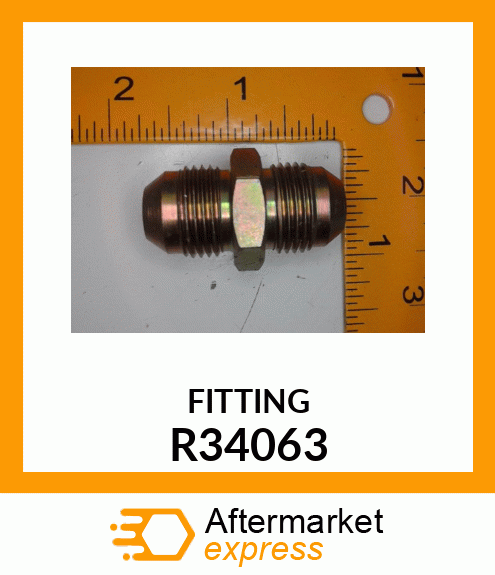 CONNECTOR,UNION R34063