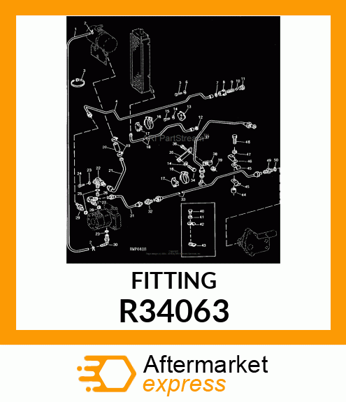 CONNECTOR,UNION R34063