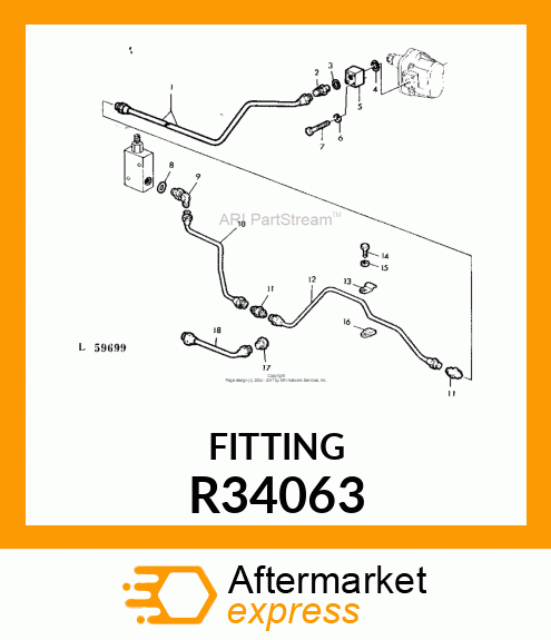 CONNECTOR,UNION R34063