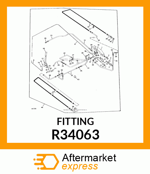 CONNECTOR,UNION R34063