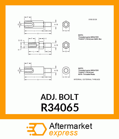 STUD, SCREW, SPECIAL R34065