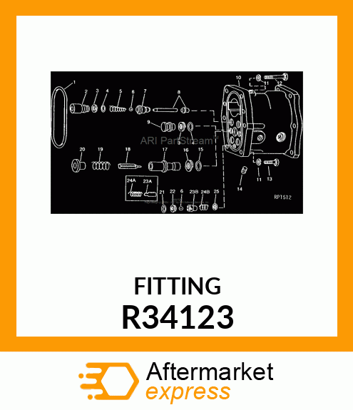 SEAT,STEERING CHECK VALVE R34123