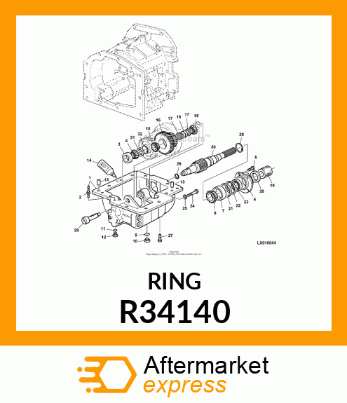 RING,SEALING R34140