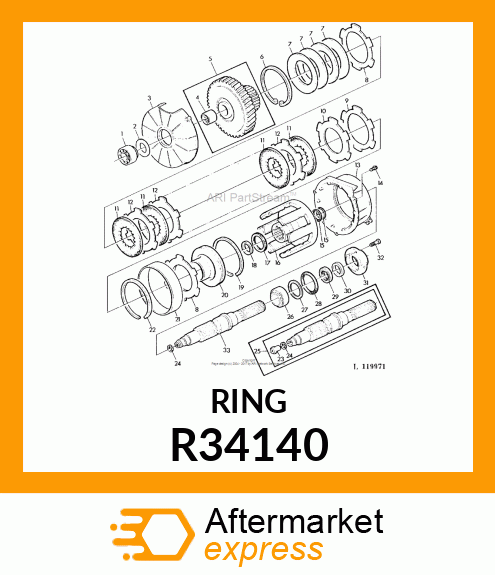 RING,SEALING R34140