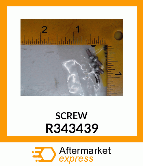 SCREW, SCREW, TRX PAN HEAD, METRIC R343439