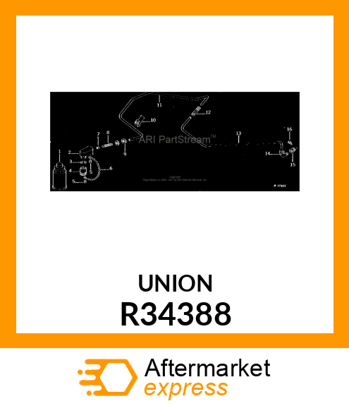 UNION, ADAPTER R34388