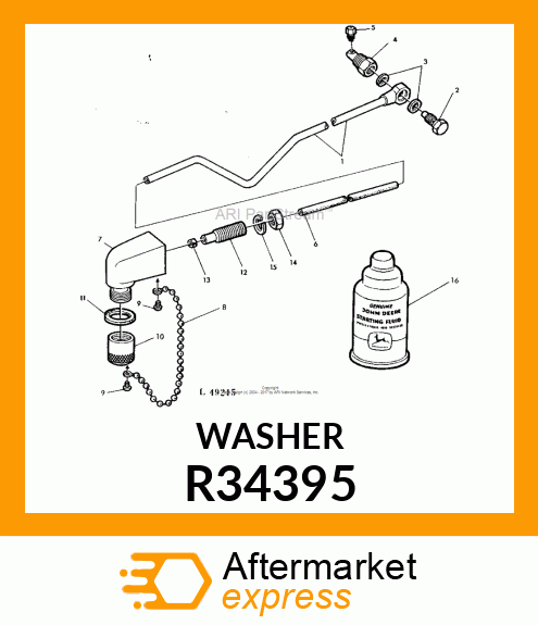 GLAND,PACKING R34395