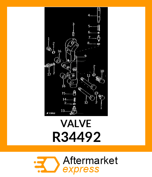 VALVE,FLOW CONTROL R34492