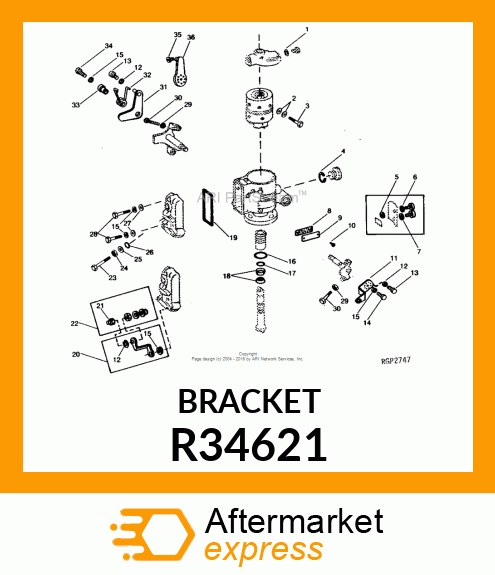 Lever R34621