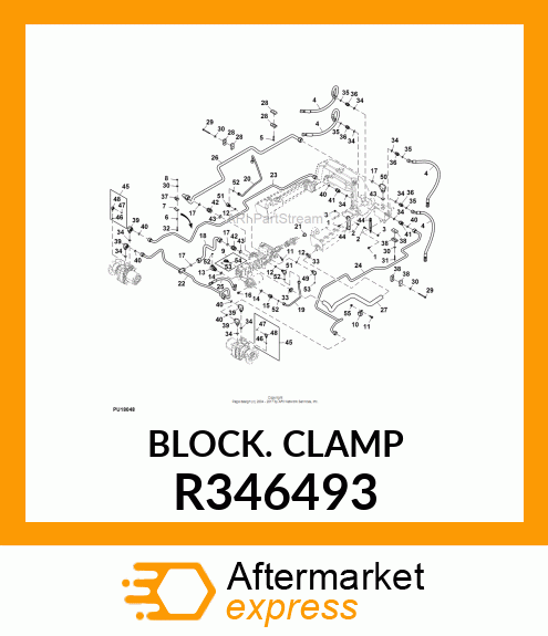 BLOCK CLAMP, RUBBER BODY, BUEGU, 19 R346493