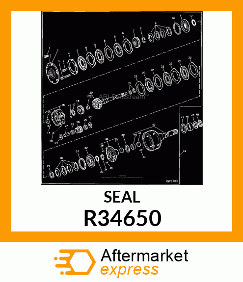 SEAL,OIL R34650