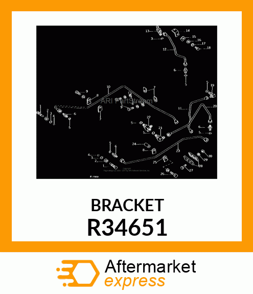 BRACKET R34651